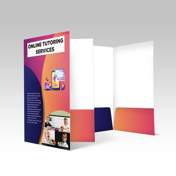 5.25x10.5 Presentation Folder — product view 1