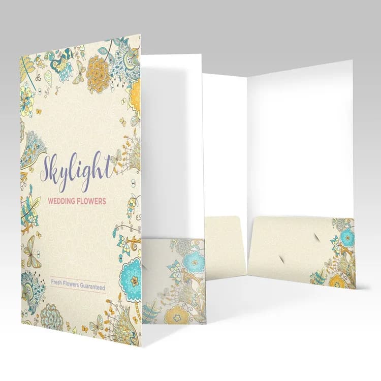 9x14.5 Presentation Folder — illustrative concept