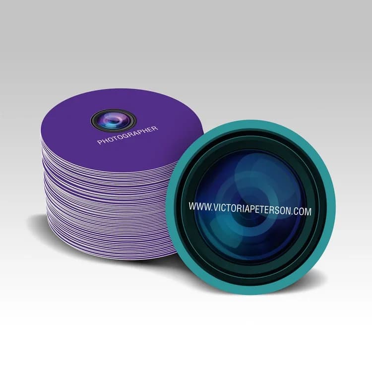 Circle Business Cards — illustrative concept