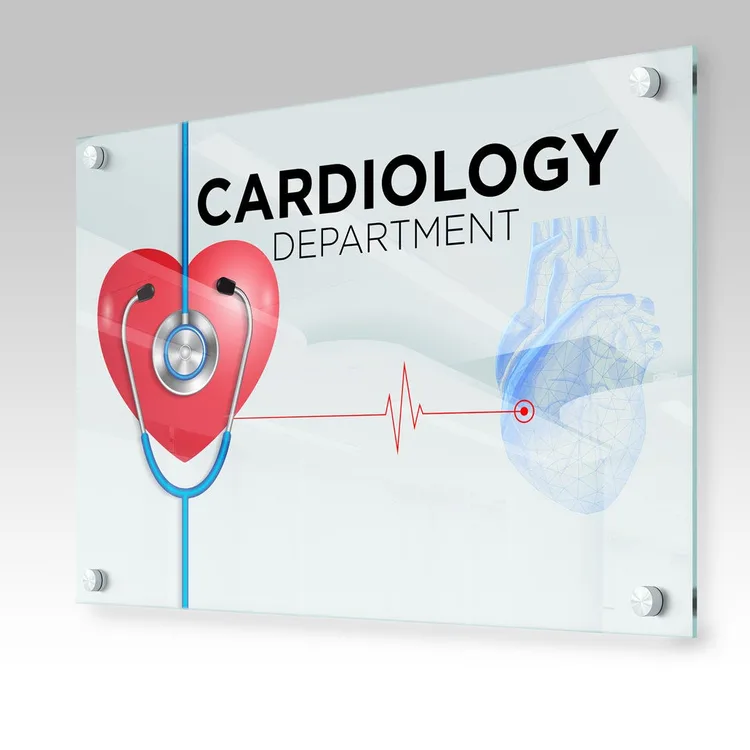 Clear Acrylic Signs — illustrative concept
