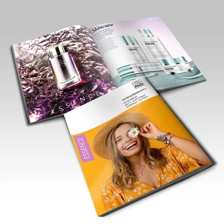 Direct Mail Booklets — illustrative concept