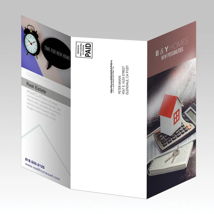 Direct Mail Flyers Brochures Uncoated — illustrative concept
