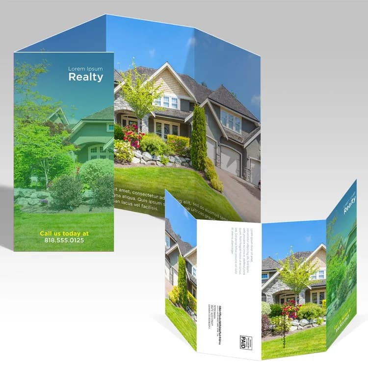 Direct Mail Specialty Folds Flyers and Brochures — product view 1
