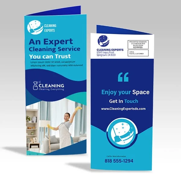 EDDM Full Service - Half Folds — illustrative concept