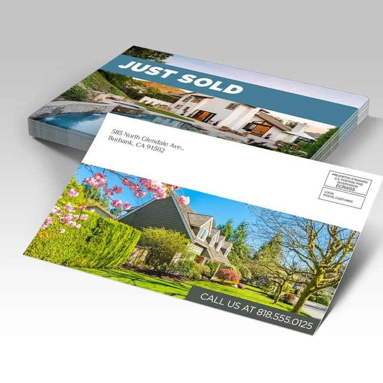 EDDM Full Service Postcards — illustrative concept