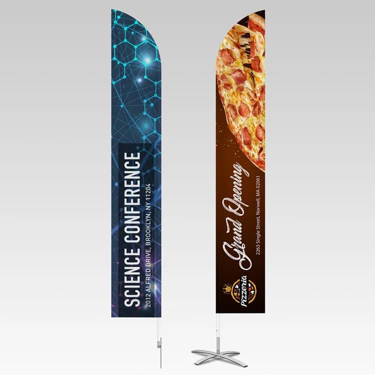 Single and Double Sided Feather Flags — product view 1
