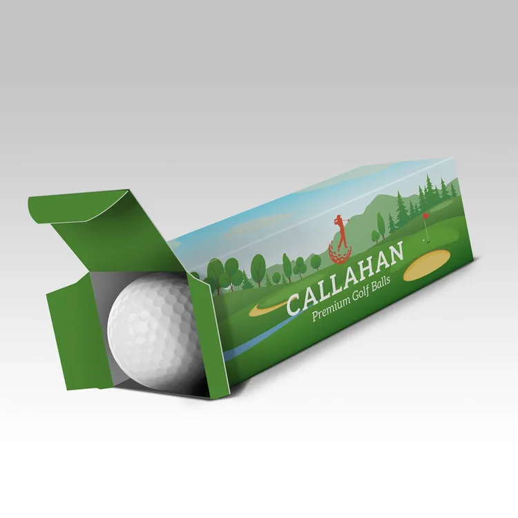 Golf Ball Boxes — illustrative concept