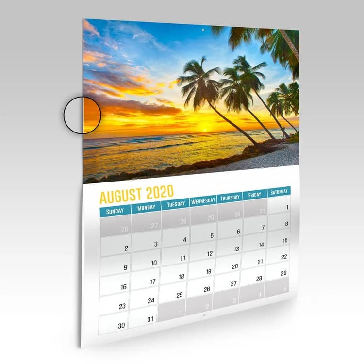 Hard-Cover Calendars — illustrative concept