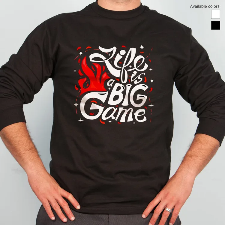 Men's Long Sleeve T-Shirts — illustrative concept