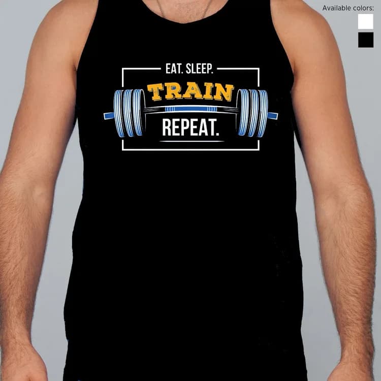 Men's Tank Top — illustrative concept