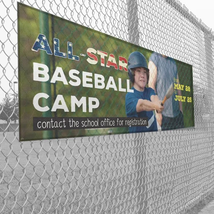 Mesh Banners — illustrative concept