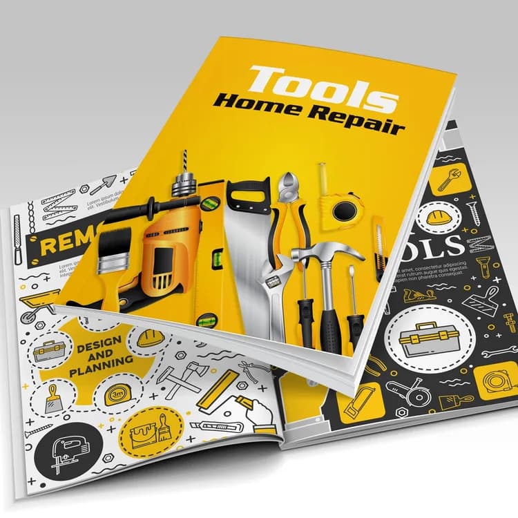 Perfect Bound Catalogs — illustrative concept