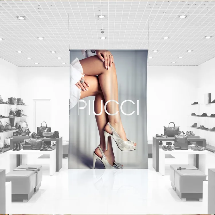 Premium Polyester Banners — illustrative concept