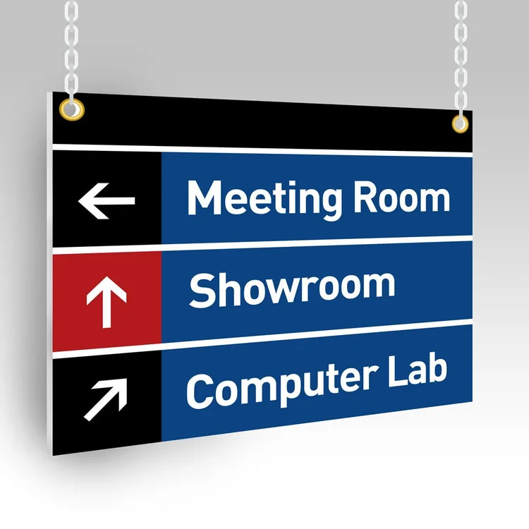 3mm PVC Signs — illustrative concept