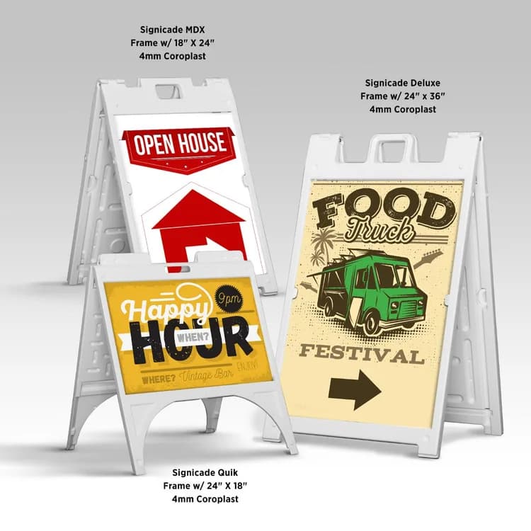 Sidewalk Signs — product view 1