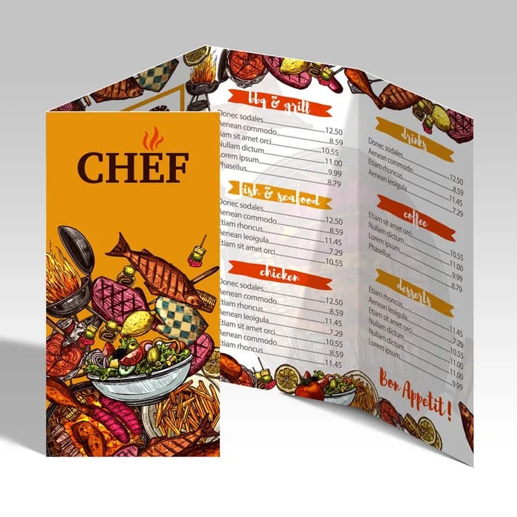 Specialty Folds Brochures — product view 1