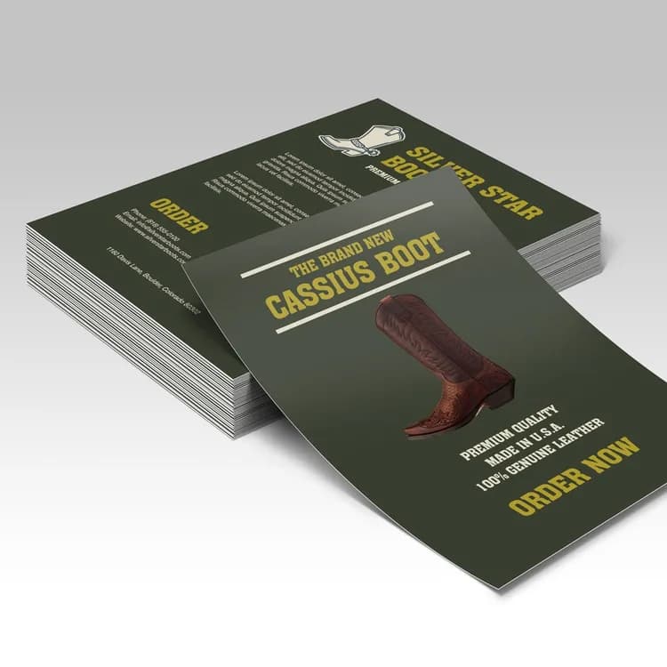 Suede Sell Sheets — illustrative concept