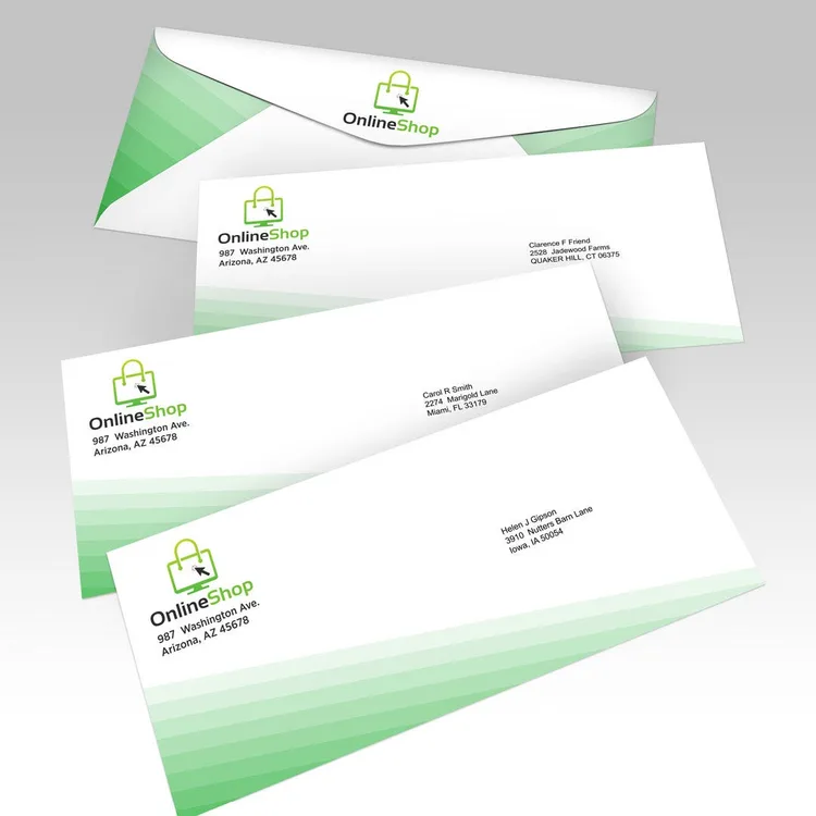 Variable Addressing Envelopes — illustrative concept