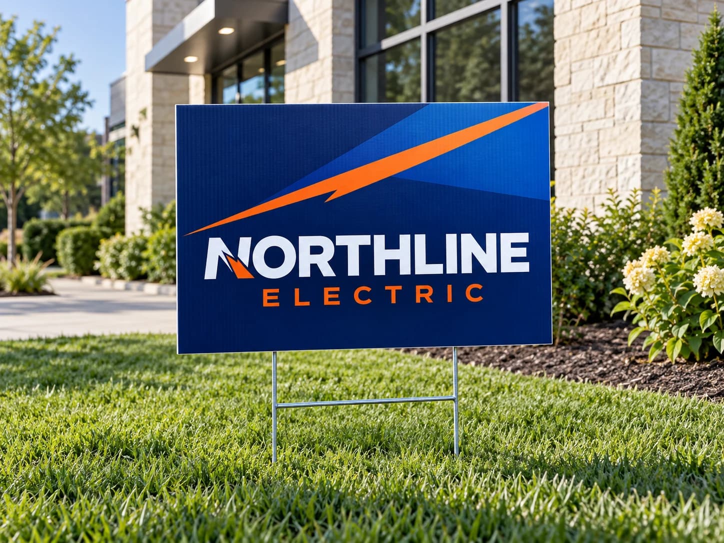 Yard Signs illustrative print concept