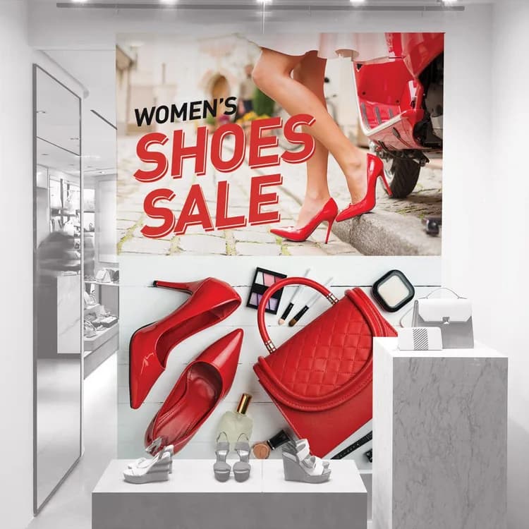 15oz Double Sided Blockout Banner — product view 1