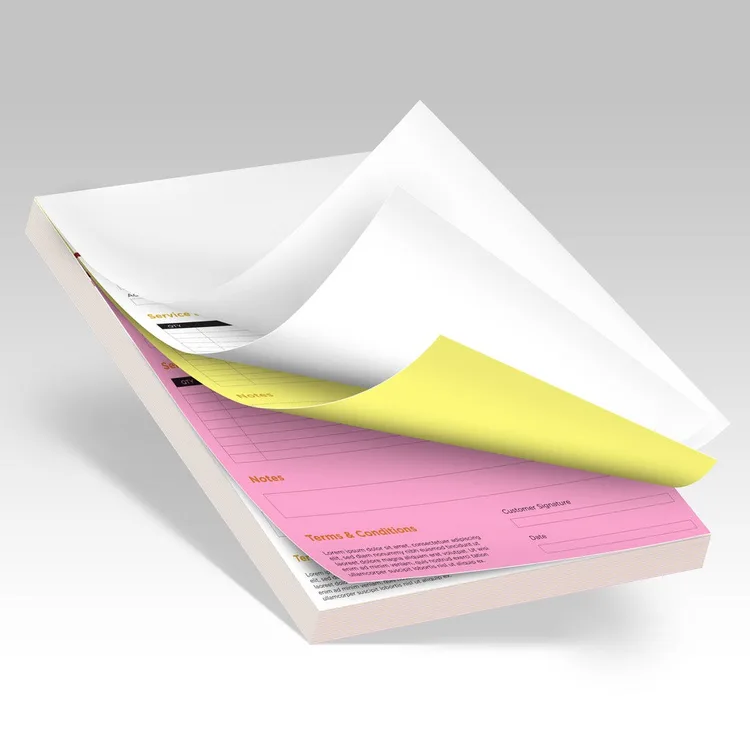 3-part NCR Form Pads w Wraparound Cover — product view 1