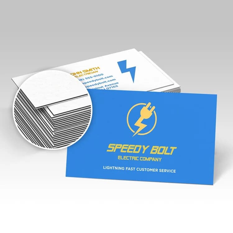Black Edge Business Cards — product view 1