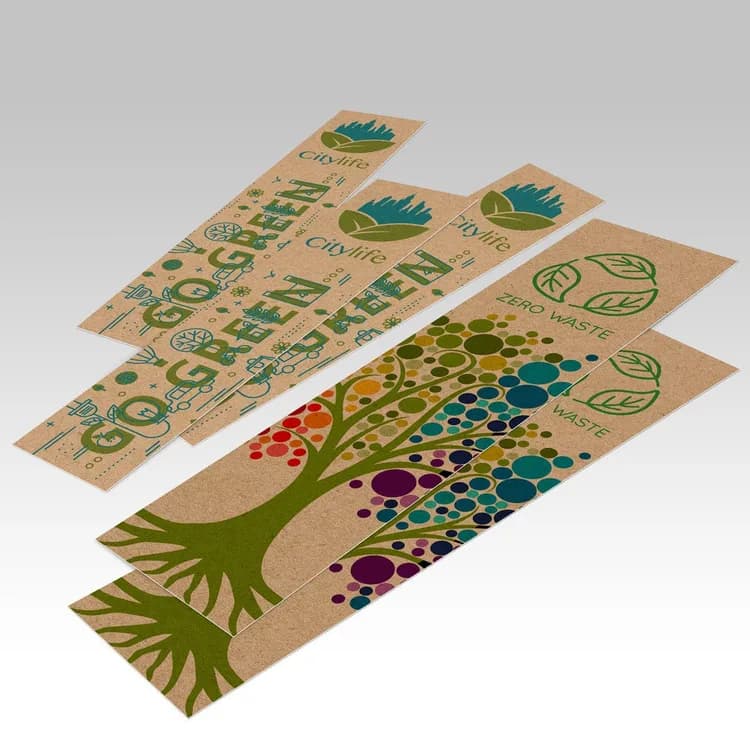 Brown Kraft Bookmarks — product view 1