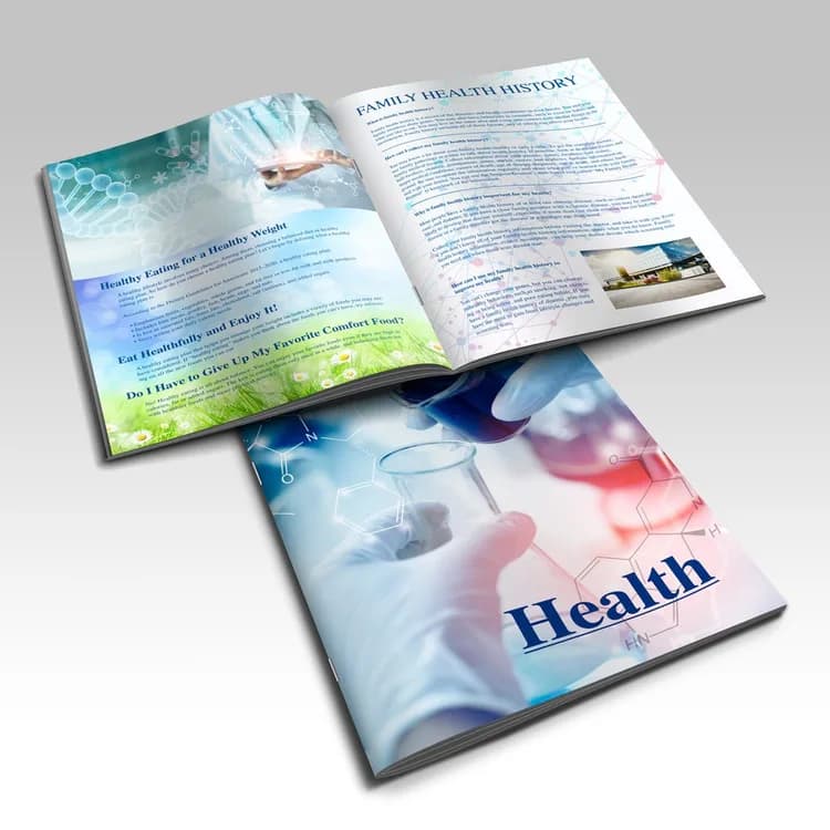 Dull Book with Satin AQ Booklets — product view 1