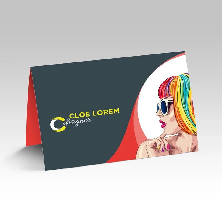 Fold-over Business Cards — product view 1