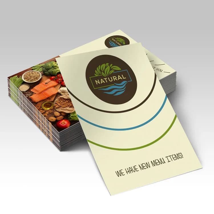 Natural Announcement Cards — product view 1