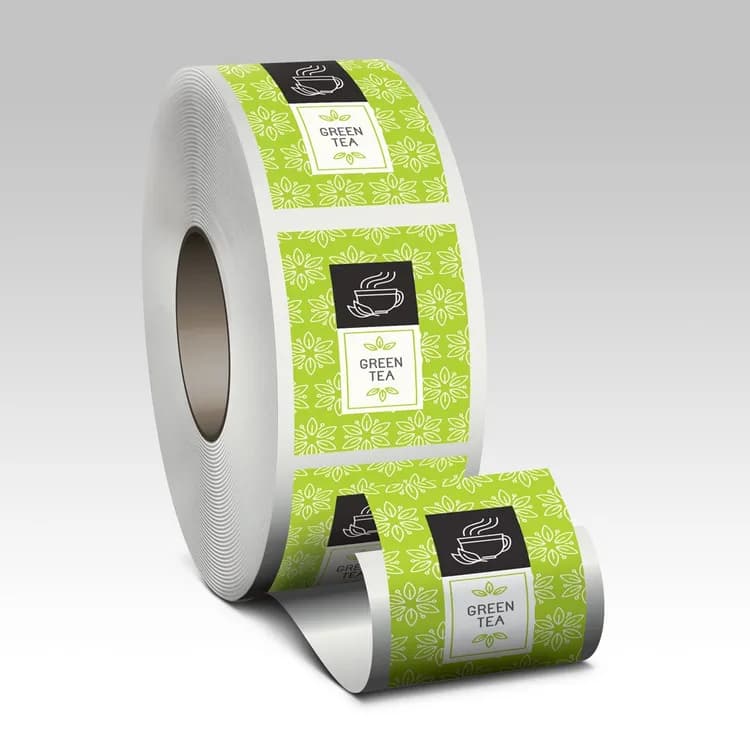 Rectangle Roll Labels — product view 1