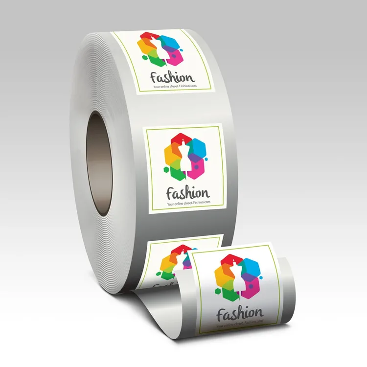 Square Roll Labels — product view 1