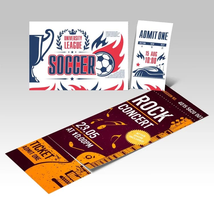 Standard Event Tickets — product view 1