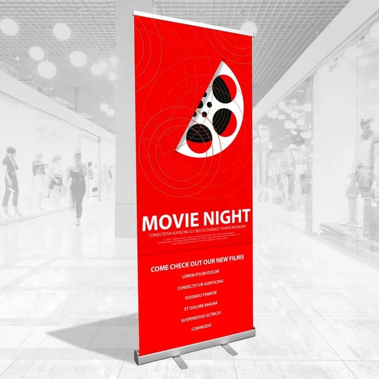 Standard Retractable Banner Stands — product view 1