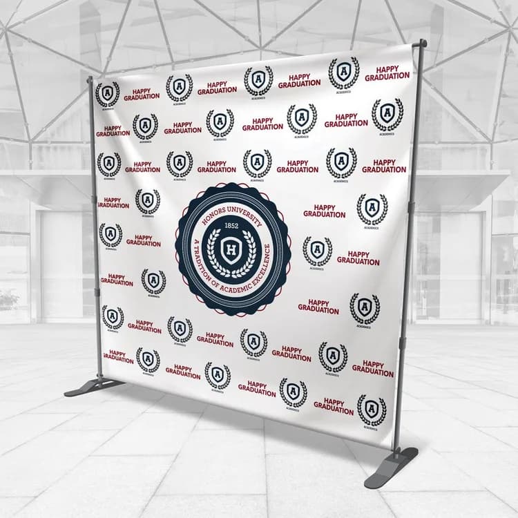Telescopic Backdrop Banner Stands — product view 1