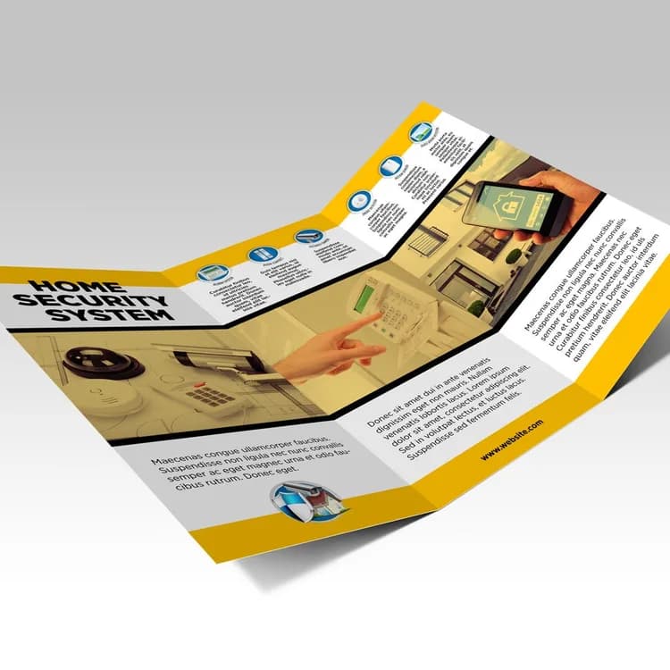 Tri Fold Brochures — product view 1